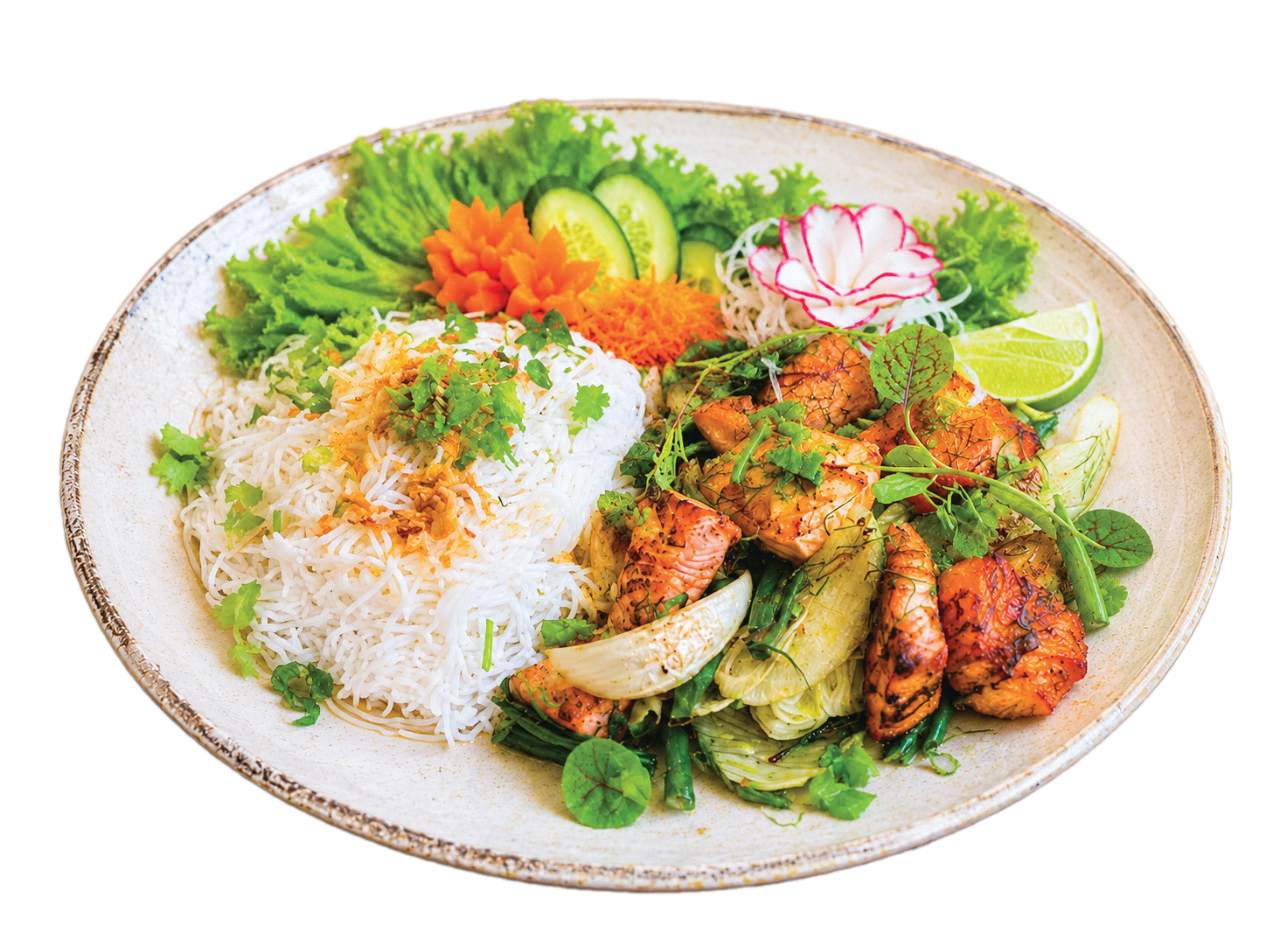 Sushi-Platte bei Linh Kitchen